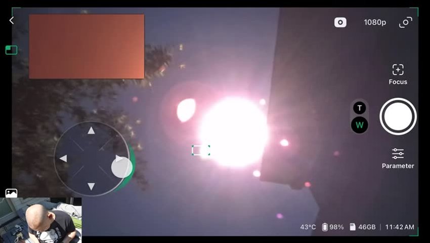 The Sun with the Dwarf Lab Telescope