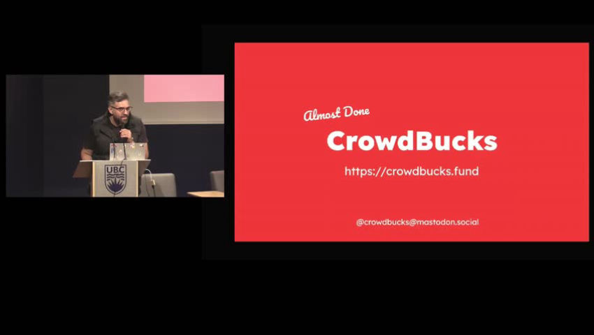 CrowdBucks Demo — Charles Iliya Krempeaux — FediCon 2025