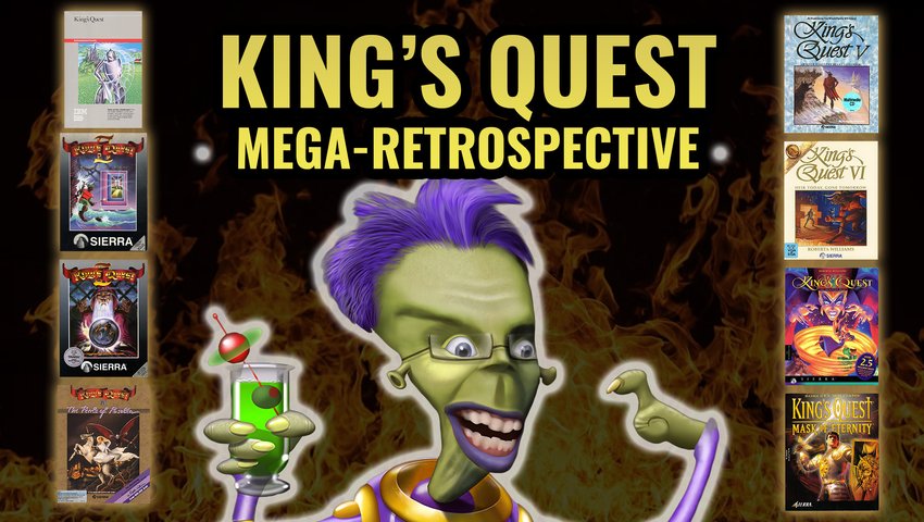 King's Quest - Full Series Retrospective Mega-Cut - All 8 Games